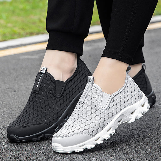 Damen Leichte und atmungsaktive Laufschuhe mit flexibler Sohle EB