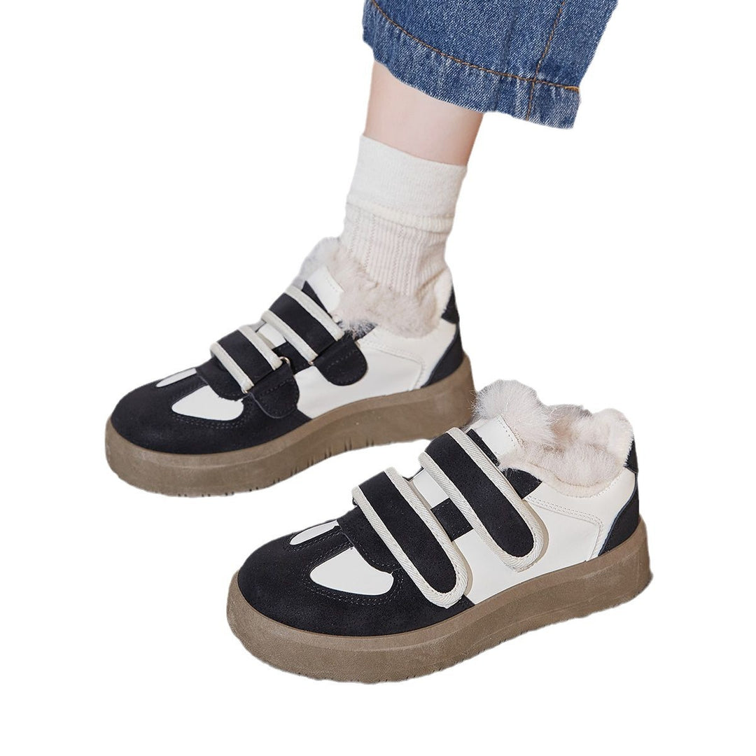 Damen Sportliche Sneakers mit innovativem Klettverschluss und hochwertiger Innenpolsterung EB