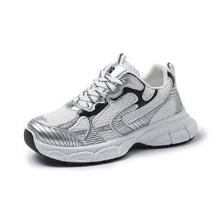 Damen sportliche Laufschuhe mit atmungsaktiver Mesh-Oberfläche und dämpfender Sohle EB