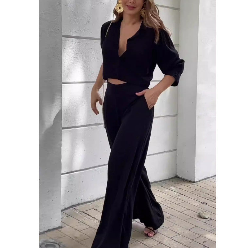 Damen lässiges Zweiteiliges Set EB