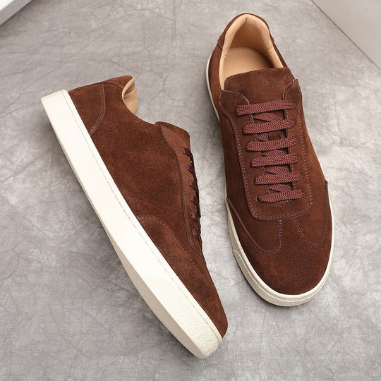 Damen Sneaker aus hochwertigem Wildleder mit dämpfender Laufsohle EB