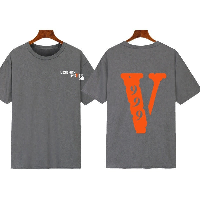Damen Grafik T-Shirt mit originellem Schriftzug und kreativem Design EB
