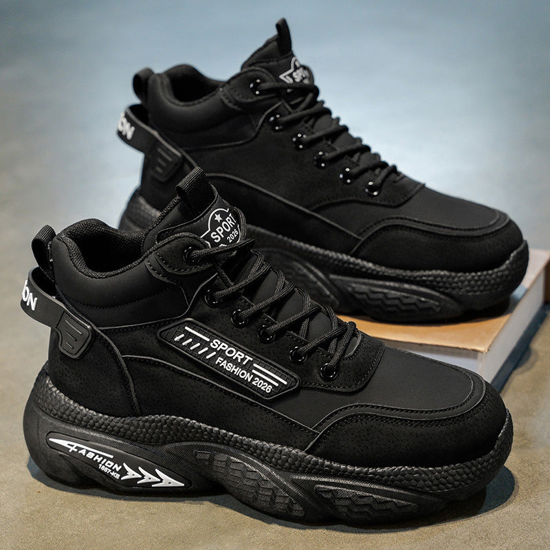 Damen Sportliche hochgeschnittene Sneakers mit verstärkter Dämpfung EB