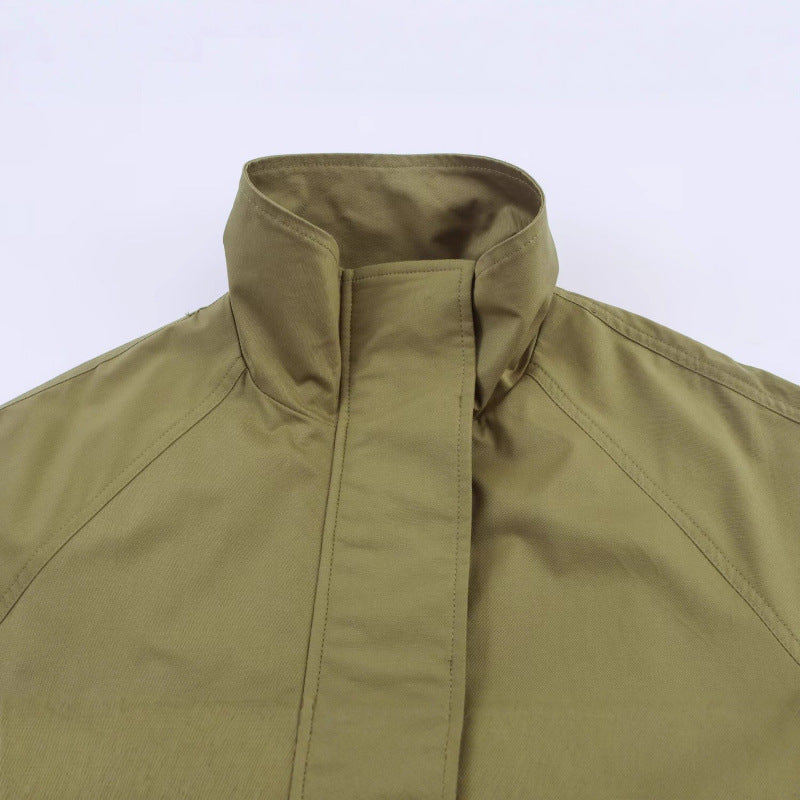Damen Übergangsjacke mit praktischem Reißverschluss und großen Taschen EB