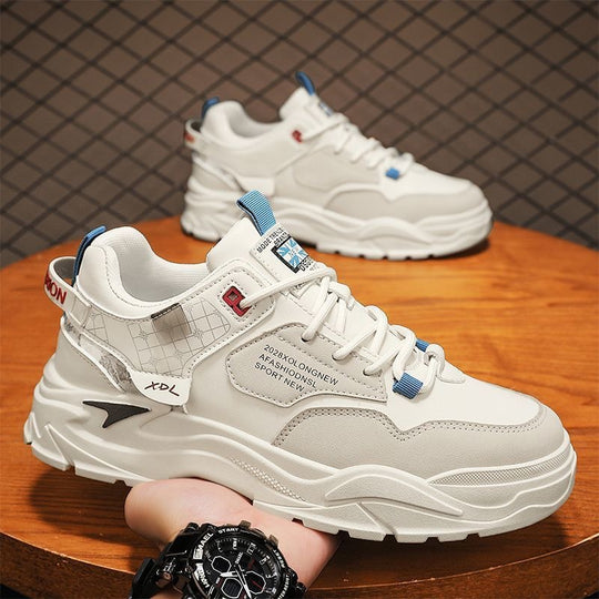 Damen Sportliche Chunky Sneakers mit dämpfender Sohle und atmungsaktivem Obermaterial EB