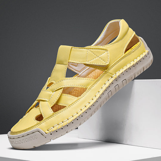 Herren Atmungsaktive Sandalen mit verstellbarem Riemensystem und rutschfester Sohle EB