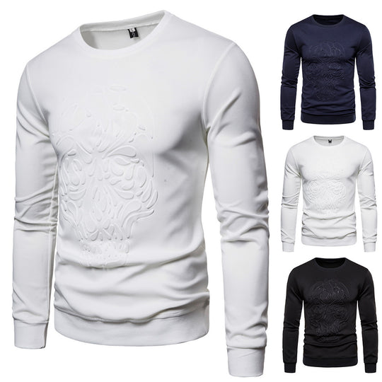 Herren Sweatshirt mit einzigartigem Totenkopfdesign EB