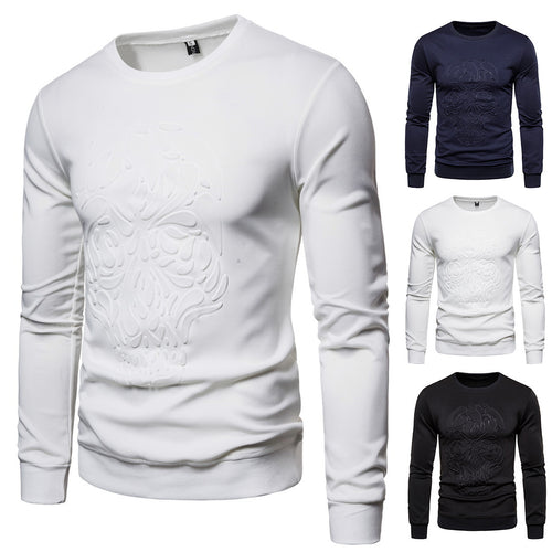 Herren Sweatshirt mit einzigartigem Totenkopfdesign EB
