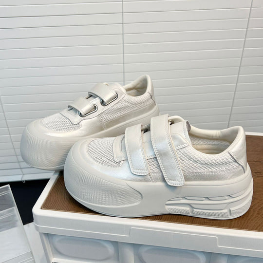 Damen Sportliche Sneakers mit Klettverschluss EB