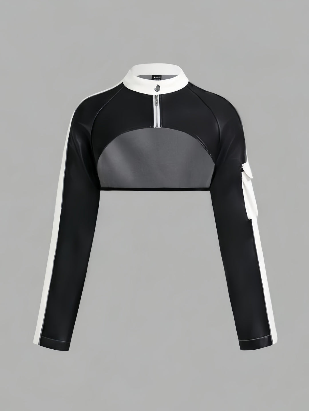 Damen modische cropped Jacke EB