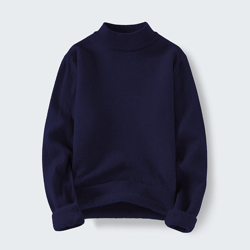 Damen Kuscheliger Stehkragenpullover EB