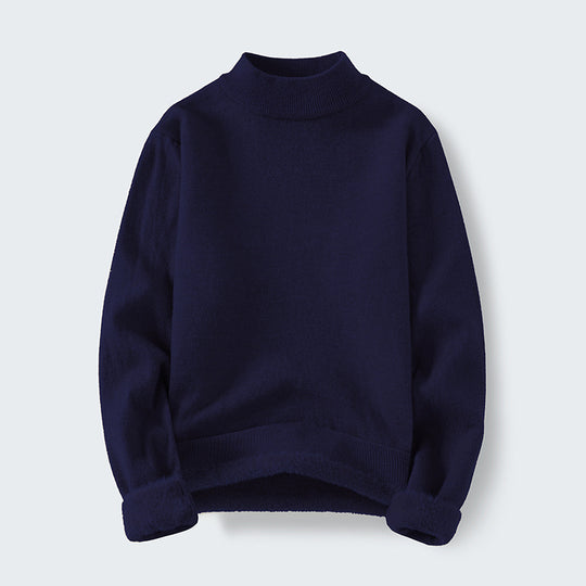 Damen Kuscheliger Stehkragenpullover EB