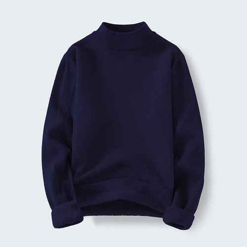 Damen Kuscheliger Stehkragenpullover EB