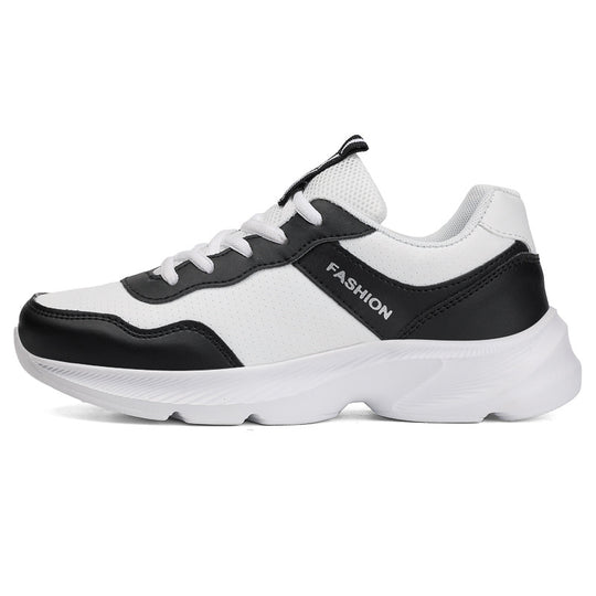 Damen modische Sneakers mit atmungsaktiver Oberflächenstruktur und rutschfester Sohle EB