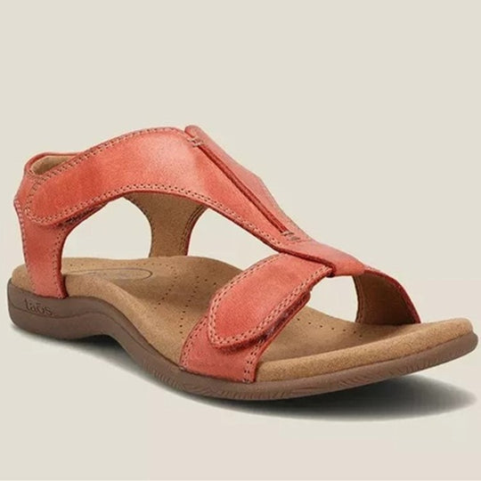 Damen Sportliche Komfortsandalen mit verstellbaren Riemen und anatomischem Fußbett EB