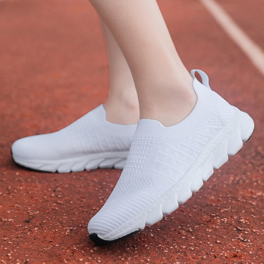 Damen Bequeme Slip-On Laufschuhe mit innovativer Flex-Technologie EB