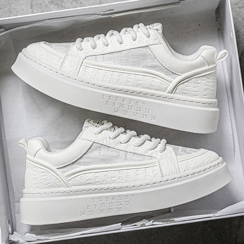 Damen Chunky Sneaker mit atmungsaktiver Mesh-Oberfläche und stabiler Sohle EB