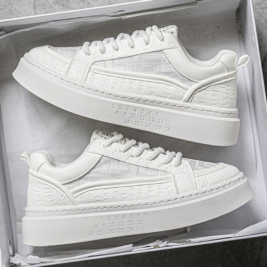 Damen Chunky Sneaker mit atmungsaktiver Mesh-Oberfläche und stabiler Sohle EB