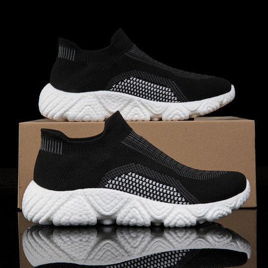 Damen Atmungsaktive Strick-Sneaker mit rutschfester Sohle EB