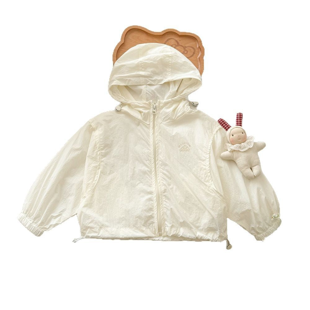 Unisex nan leichte Kapuzenwindjacke mit elastischen Bündchen und verstellbarem Kordelzugsaum EB