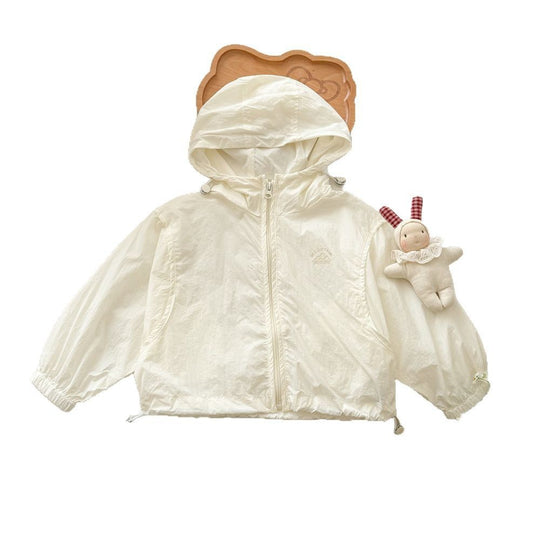 Unisex nan leichte Kapuzenwindjacke mit elastischen Bündchen und verstellbarem Kordelzugsaum EB