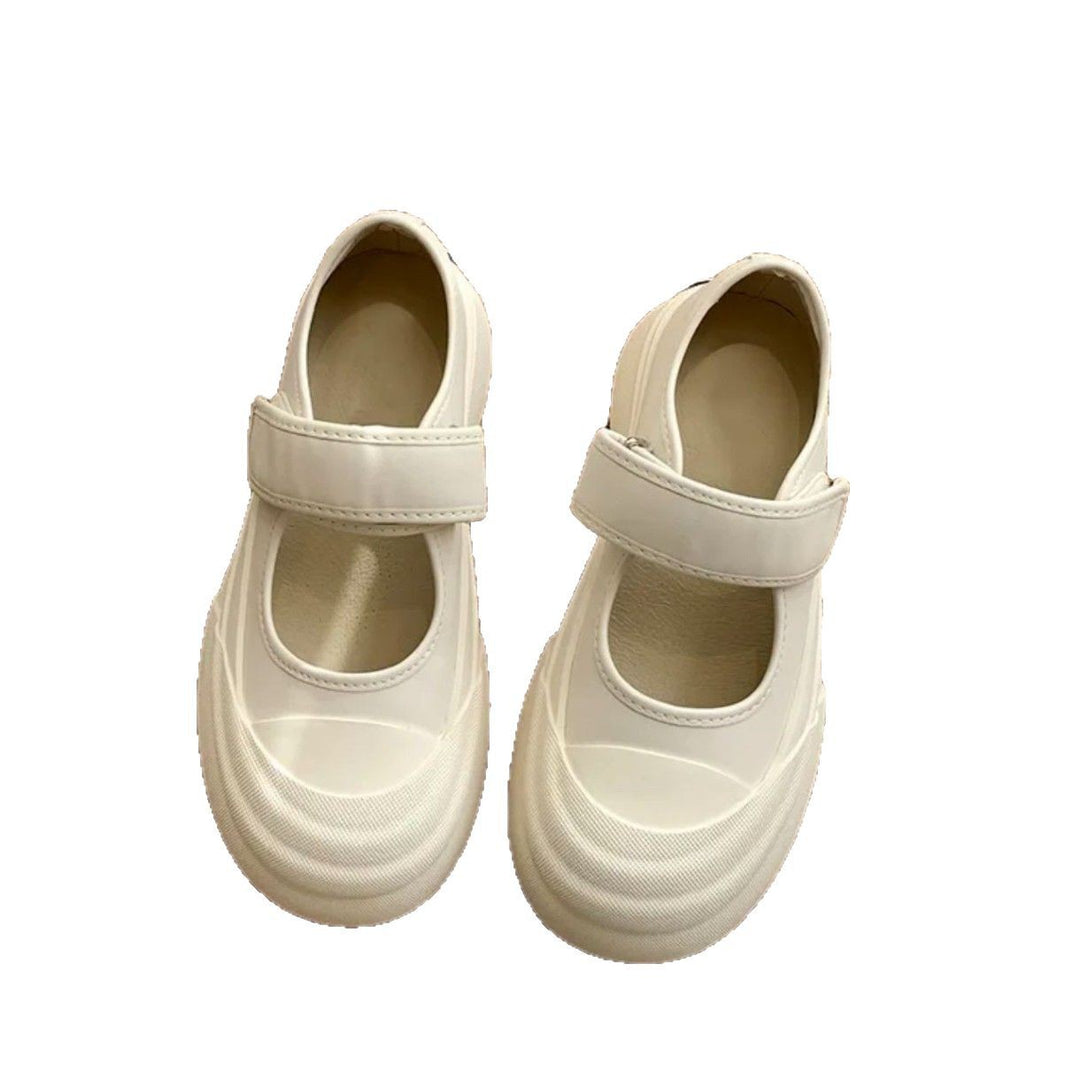 Damen Komfortable Velours-Sneaker mit Klettverschluss EB