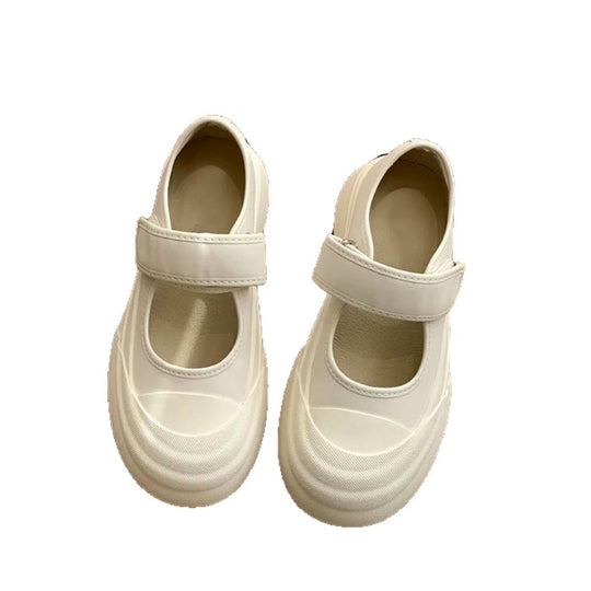Damen Komfortable Velours-Sneaker mit Klettverschluss EB