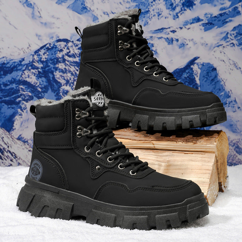 Damen Robuste Winterboots mit kuscheligem Futter EB