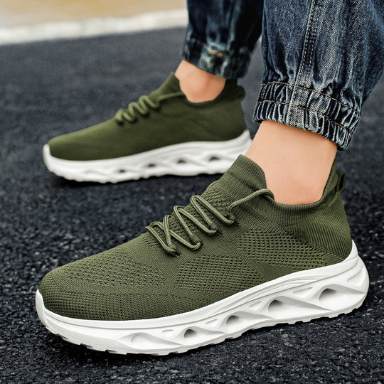 Damen Sportliche und atmungsaktive Lauf-Sneaker mit flexiblem Sohlenprofil EB
