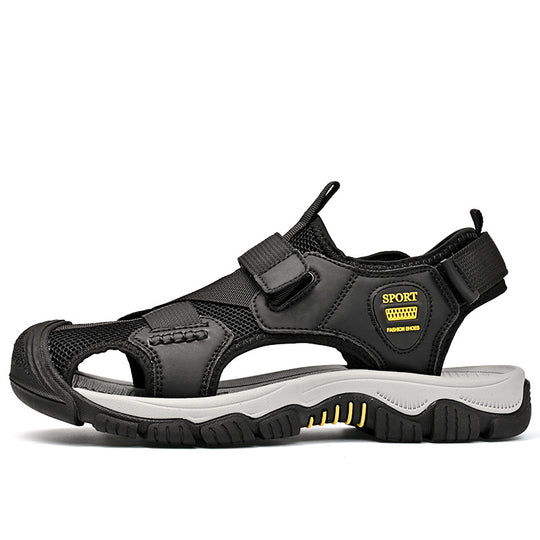 Damen Sportliche Aquasandalen mit verstellbarem Klettverschluss und rutschfester Sohle EB