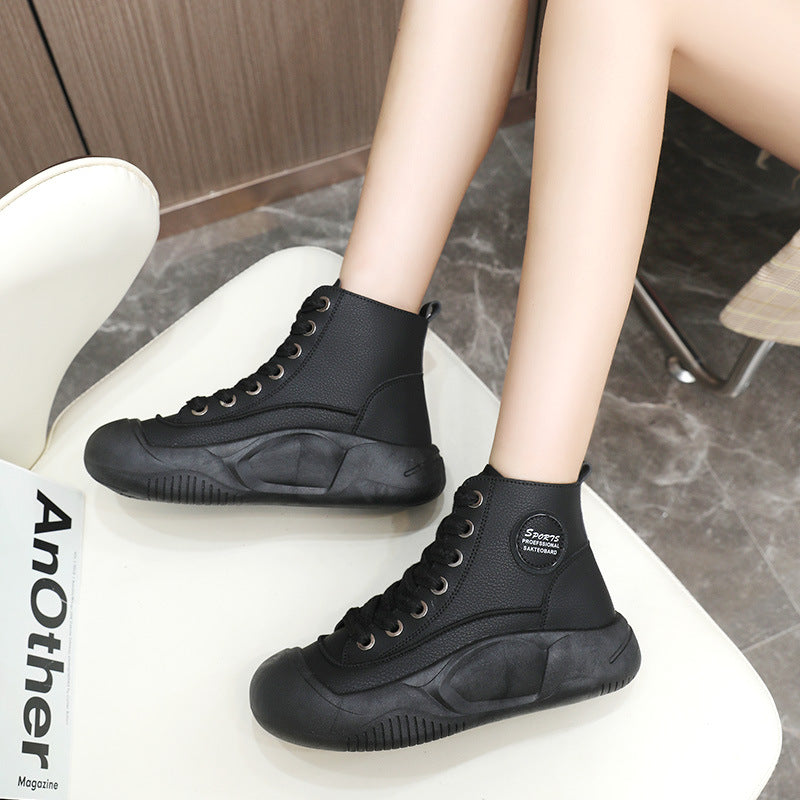 Damen Sportliche High-Top Sneaker mit rutschfester Sohle und ergonomischer Dämpfung EB