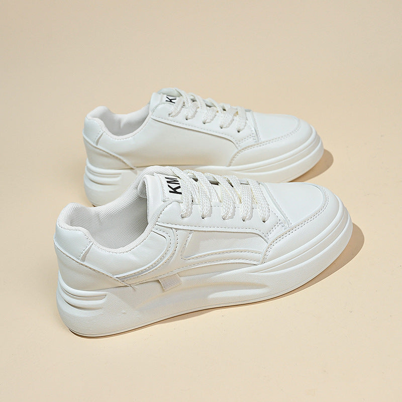 Damen Sportliche Sneakers mit dicker Sohle und weichem Innenfutter EB