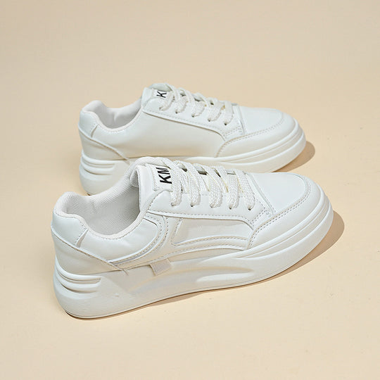 Damen Sportliche Sneakers mit dicker Sohle und weichem Innenfutter EB