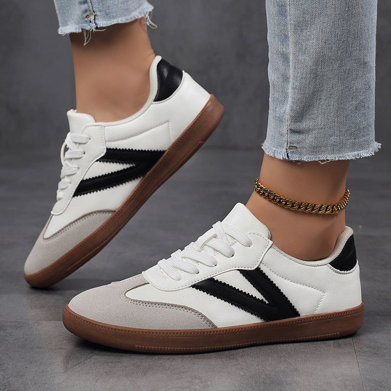 Damen Sportliche Sneaker mit modischem Design und robustem Sohlenprofil EB