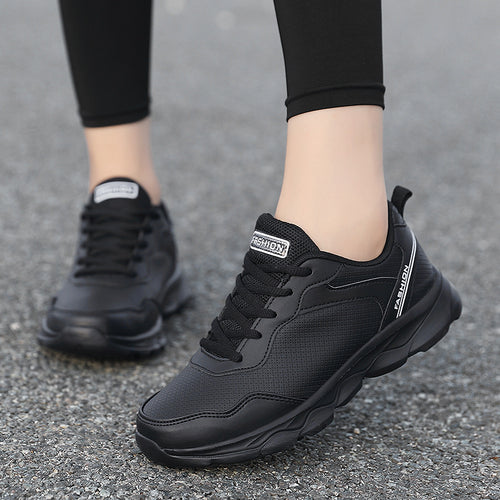 Damen Sportliche Sneaker mit atmungsaktiver Mesh-Oberfläche und bequemer Dämpfung EB