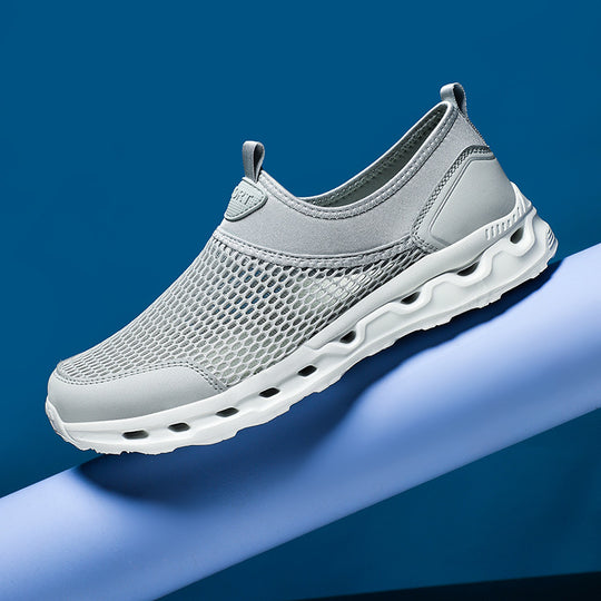 Damen Atmungsaktive Freizeitsneaker mit elastischer Sohle EB