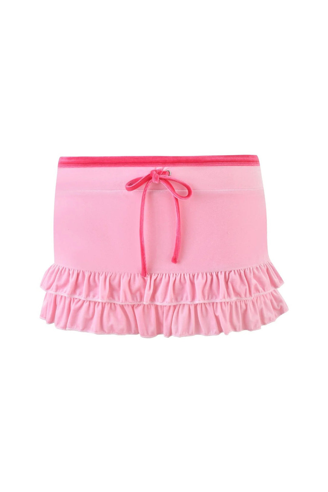 Damen Rüschenshorts mit verstellbarem Bindeband EB
