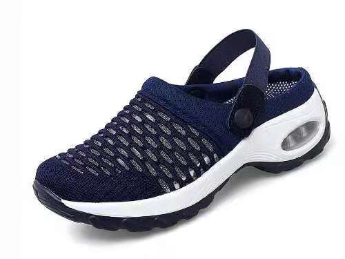 Damen Luftige Clogs mit ergonomischem Komfort und rutschfester Sohle EB