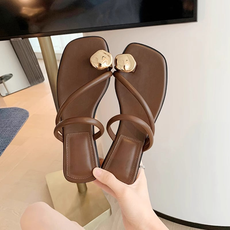 Damen Elegante Sandalen mit hochwertigem Komfort und modischen Akzenten EB