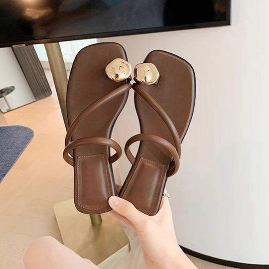 Damen Elegante Sandalen mit hochwertigem Komfort und modischen Akzenten EB
