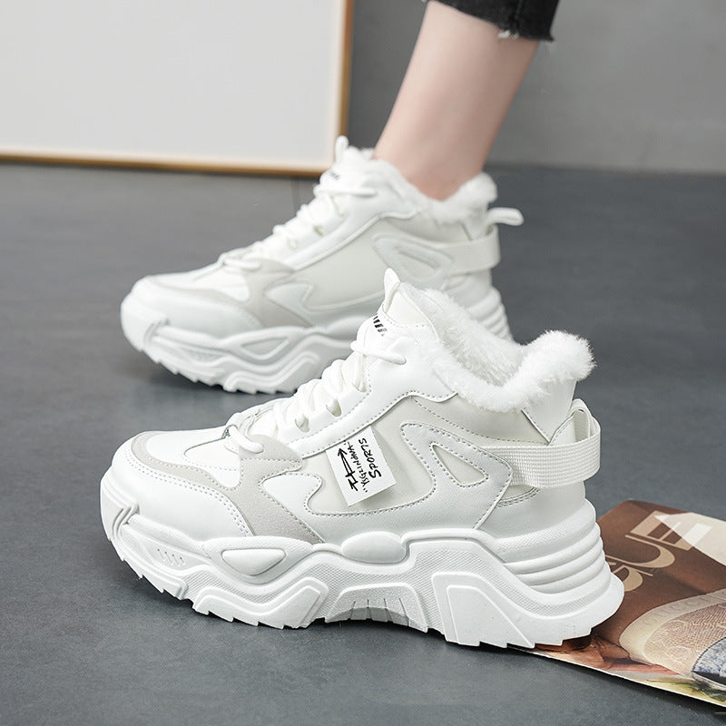 Damen Winter Sneakers mit isolierendem Futter und rutschfester Sohle EB