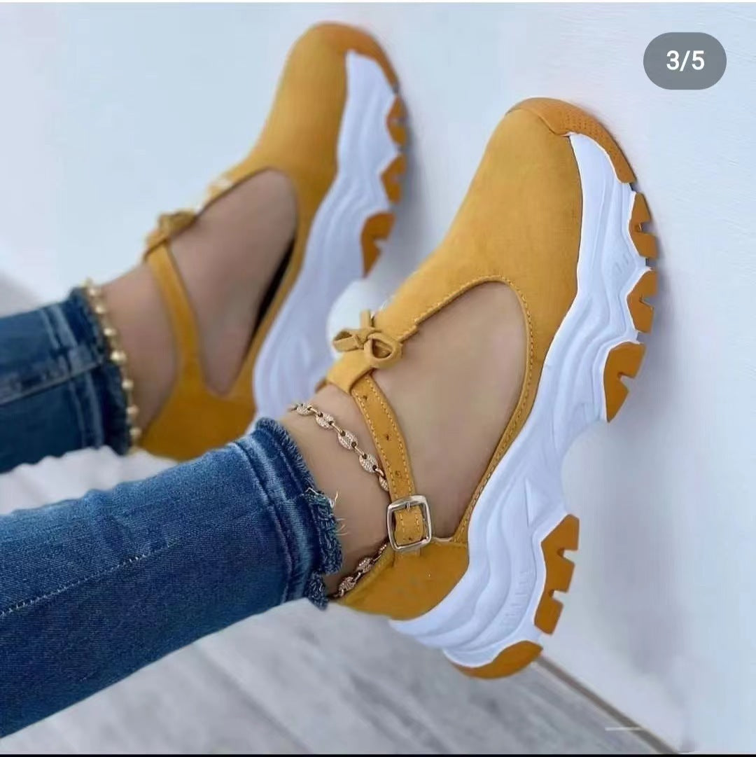 Damen Sportliche Sneaker mit flexibler Sohle EB