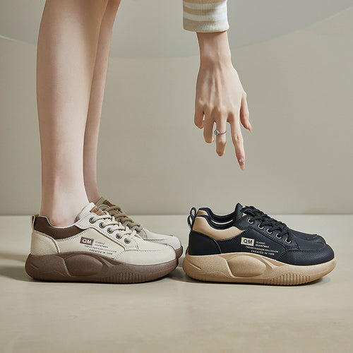 Damen Sportliche Sneakers mit rutschfester Sohle und atmungsaktivem Obermaterial EB