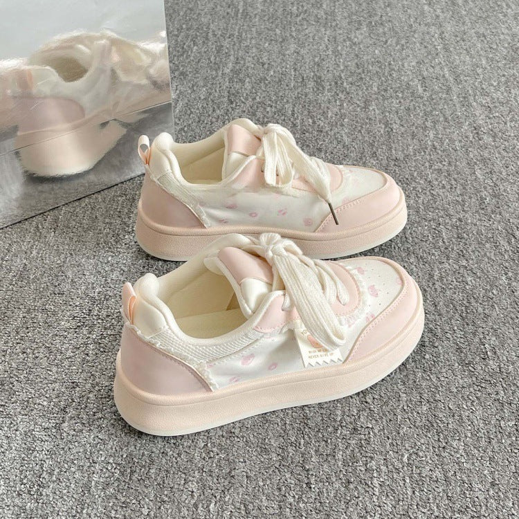 Damen Modische Sneakers mit verspieltem Design und hochwertigem Obermaterial EB