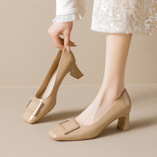 Damen elegante Pumps mit modischem Detail EB