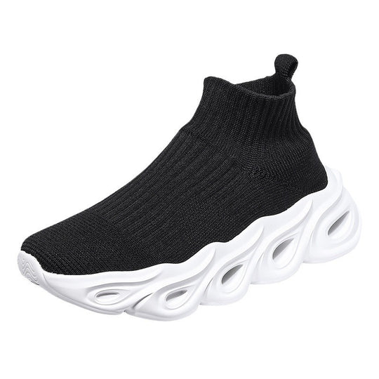 Damen Sportliche Strick-Sneaker mit innovativer Sohlenkonstruktion EB