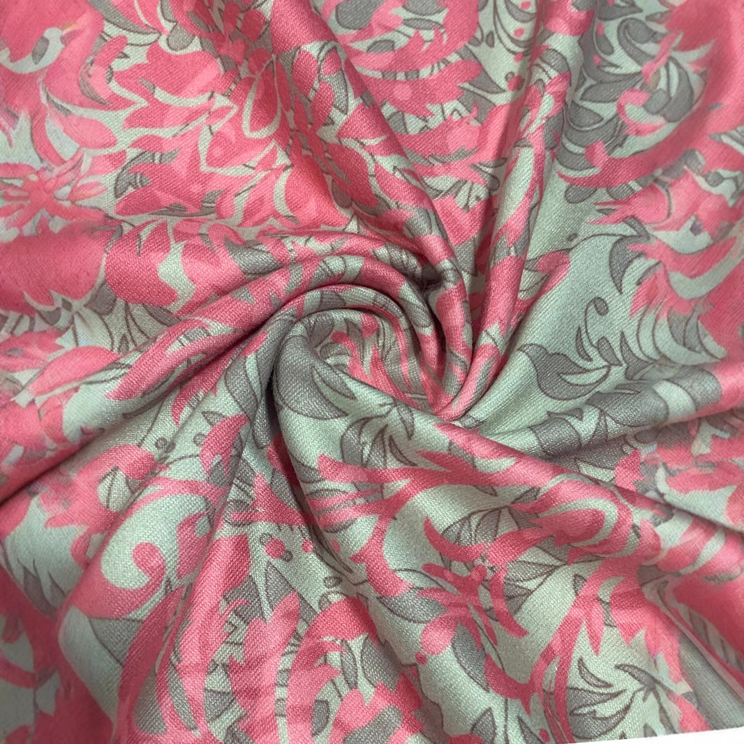 Damen Freizeitkleid mit floralem Muster und langem Arm EB