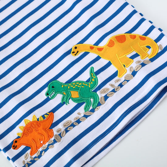 Jungen T-Shirt mit buntem Dinosaurier-Motiv EB