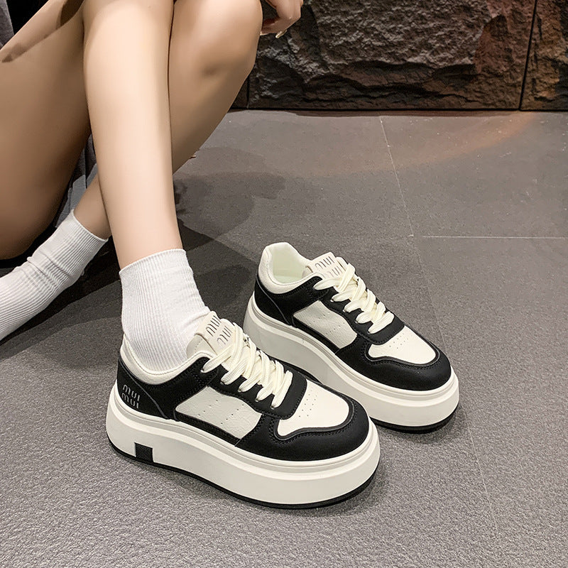 Damen Plateau-Sneaker mit ergonomischer Sohle und atmungsaktivem Obermaterial EB