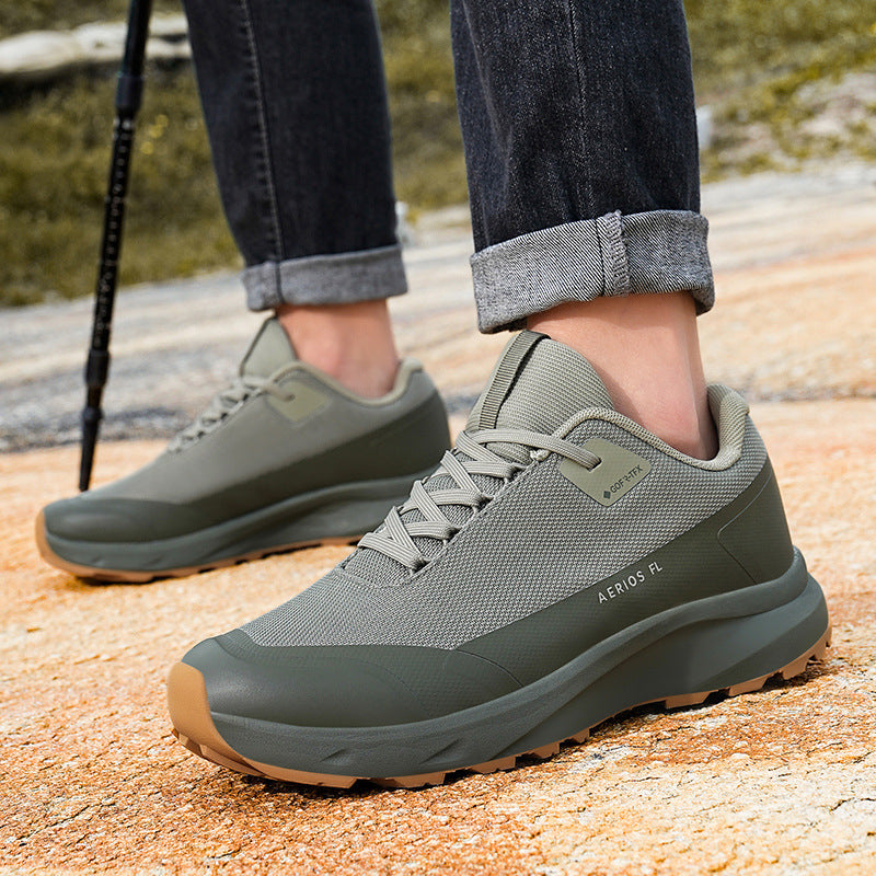 Damen Trekking-Sneaker mit wasserdichter GORE-TEX-Technologie und rutschfester Sohle EB